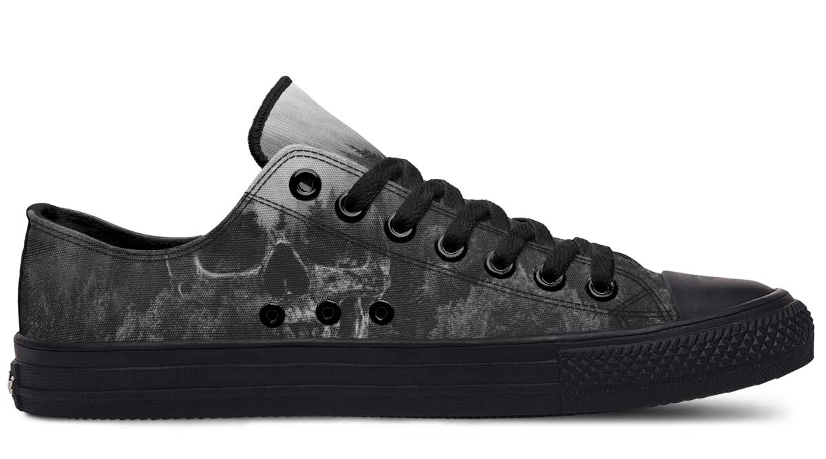 Dead Forest Pattern Black Lowtop Sneaker - Image 2