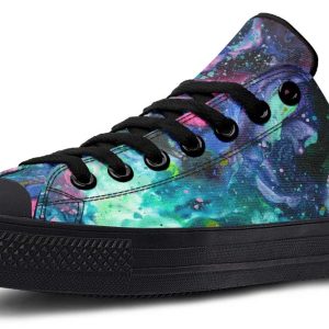 Galaxy Color Black Lowtop Sneaker