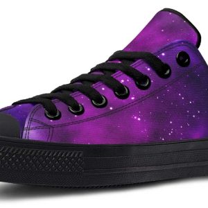 Galaxy Dust Black Lowtop Sneaker